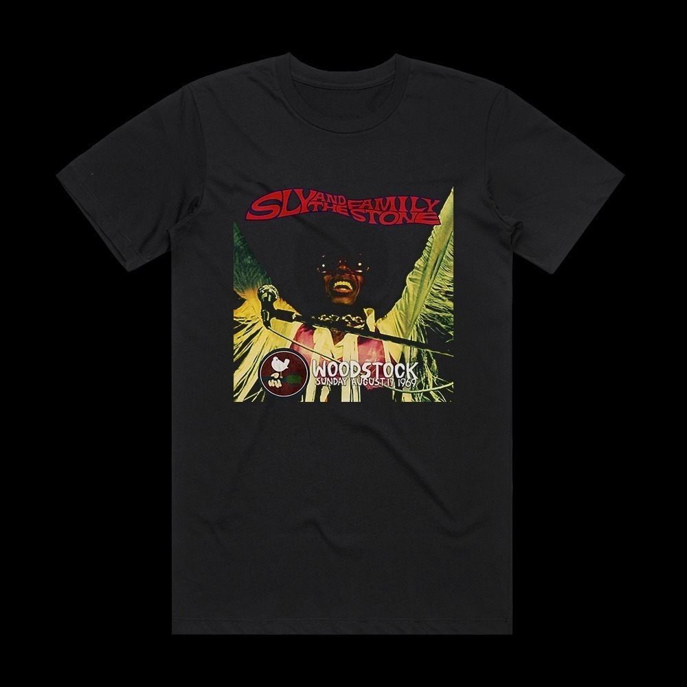 Sly And The Family Stone The Woodstock Experience 2 Album Cover Tshirt